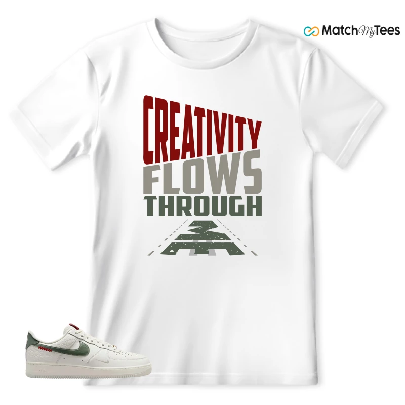 NIKE AIR FORCE 1 LOW YEAR OF THE SNAKE SNEAKER Matching Tees t-shirt