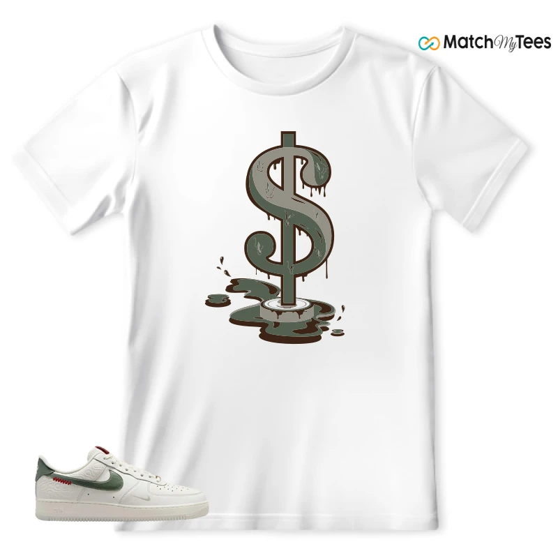 NIKE AIR FORCE 1 LOW YEAR OF THE SNAKE SNEAKER Matching Tees t-shirt
