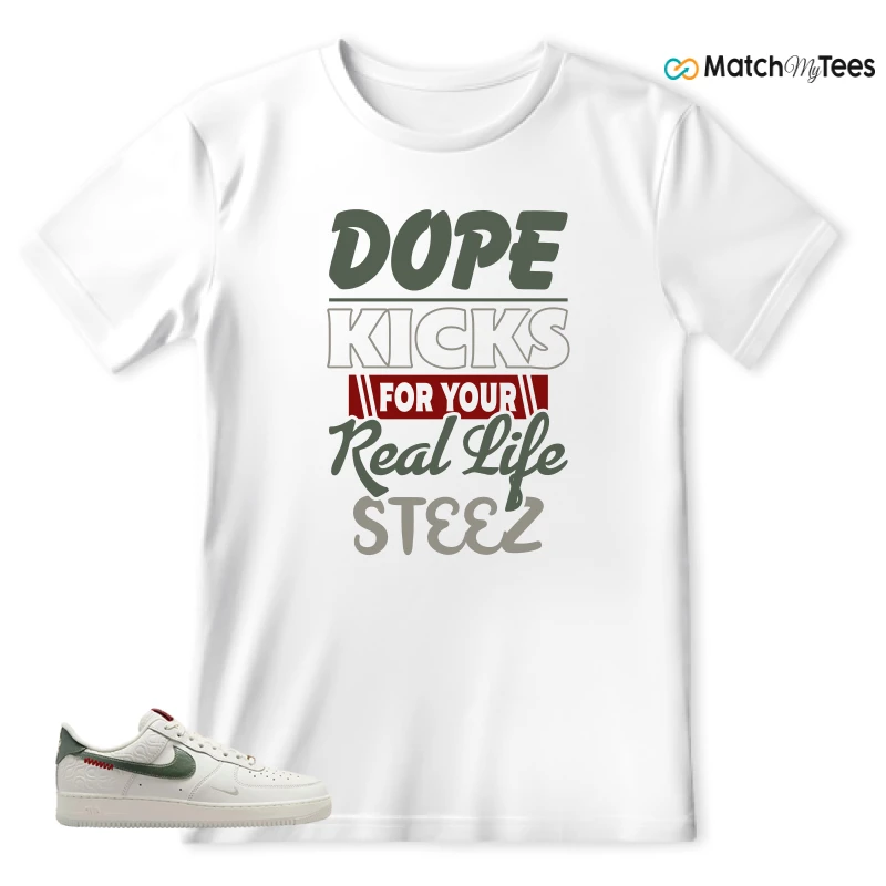 NIKE AIR FORCE 1 LOW YEAR OF THE SNAKE SNEAKER Matching Tees t-shirt