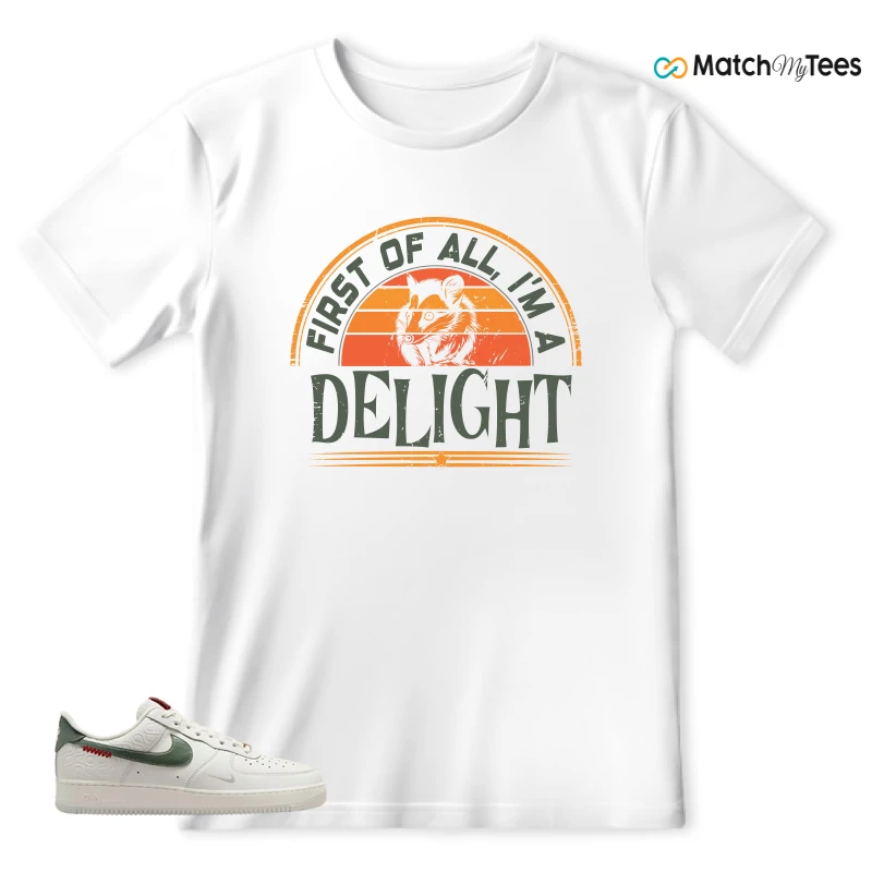 NIKE AIR FORCE 1 LOW YEAR OF THE SNAKE SNEAKER Matching Tees t-shirt