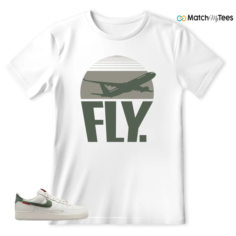 NIKE AIR FORCE 1 LOW YEAR OF THE SNAKE SNEAKER Matching Tees t-shirt