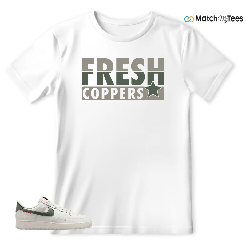 NIKE AIR FORCE 1 LOW YEAR OF THE SNAKE SNEAKER Matching Tees t-shirt
