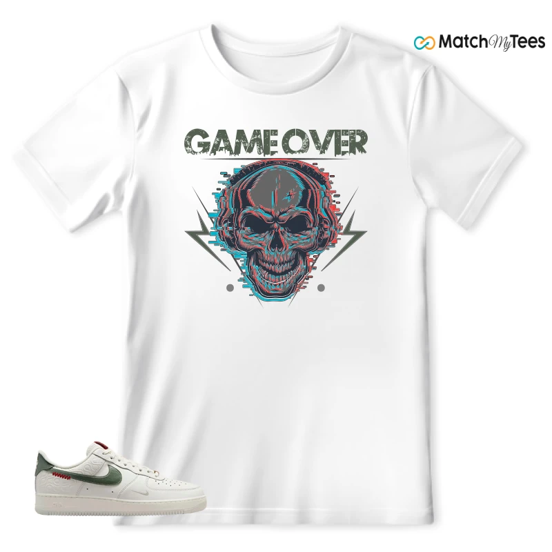 NIKE AIR FORCE 1 LOW YEAR OF THE SNAKE SNEAKER Matching Tees t-shirt