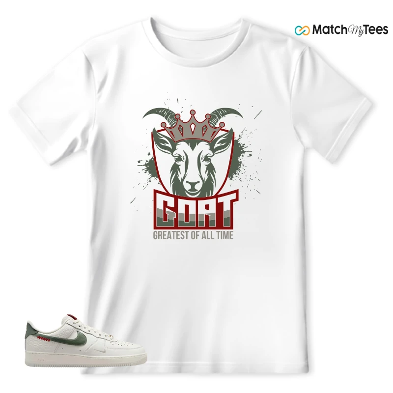 NIKE AIR FORCE 1 LOW YEAR OF THE SNAKE SNEAKER Matching Tees t-shirt