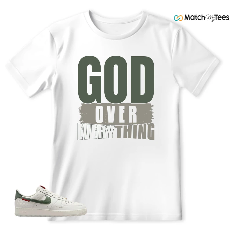 NIKE AIR FORCE 1 LOW YEAR OF THE SNAKE SNEAKER Matching Tees T-shirt for Men