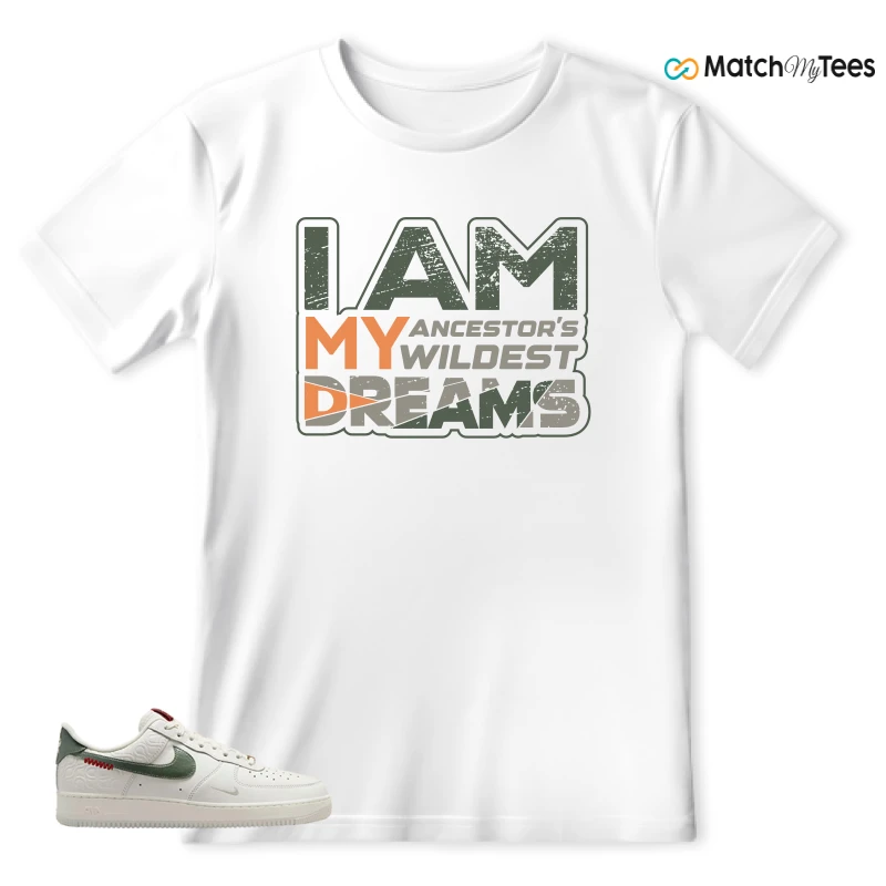 NIKE AIR FORCE 1 LOW YEAR OF THE SNAKE SNEAKER Matching Tees t-shirt