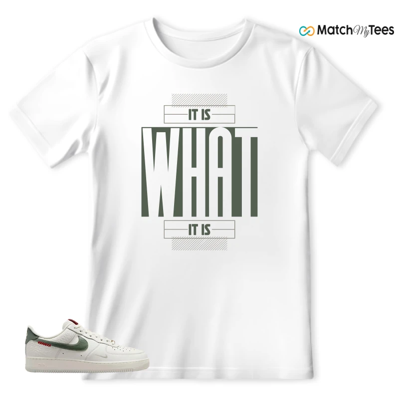 NIKE AIR FORCE 1 LOW YEAR OF THE SNAKE SNEAKER Matching Tees t-shirt