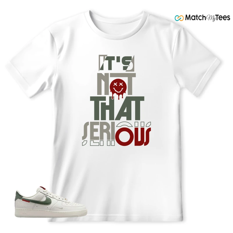 NIKE AIR FORCE 1 LOW YEAR OF THE SNAKE SNEAKER Matching Tees t-shirt