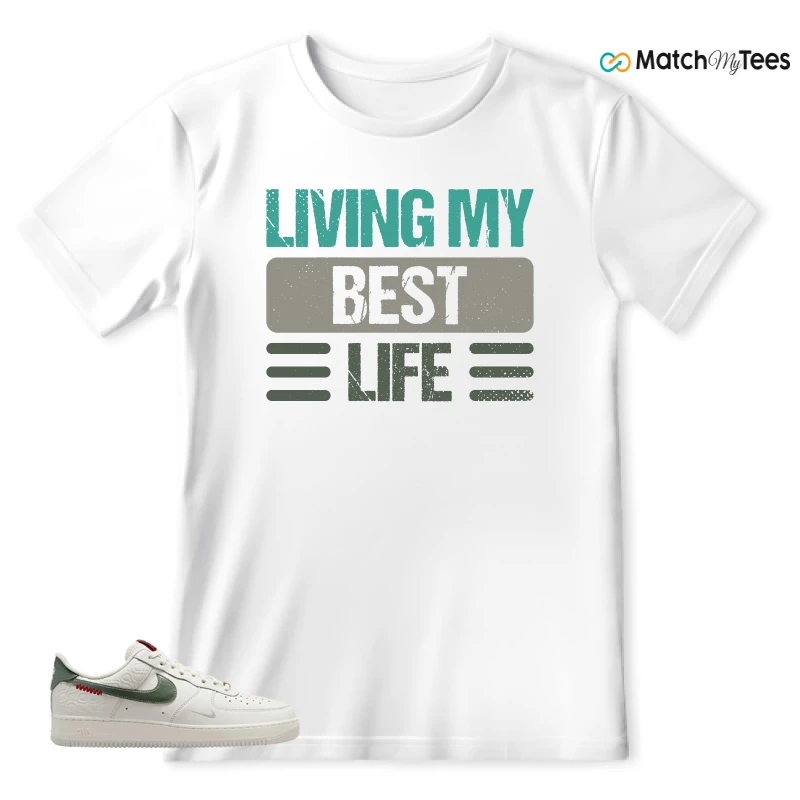 NIKE AIR FORCE 1 LOW YEAR OF THE SNAKE SNEAKER Matching Tees t-shirt