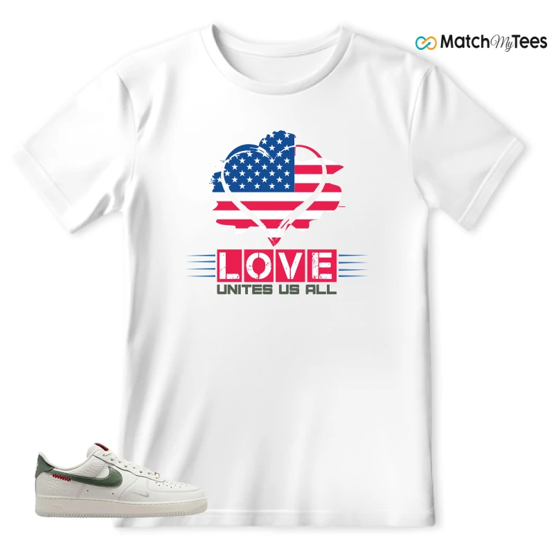 NIKE AIR FORCE 1 LOW YEAR OF THE SNAKE SNEAKER Matching Tees t-shirt
