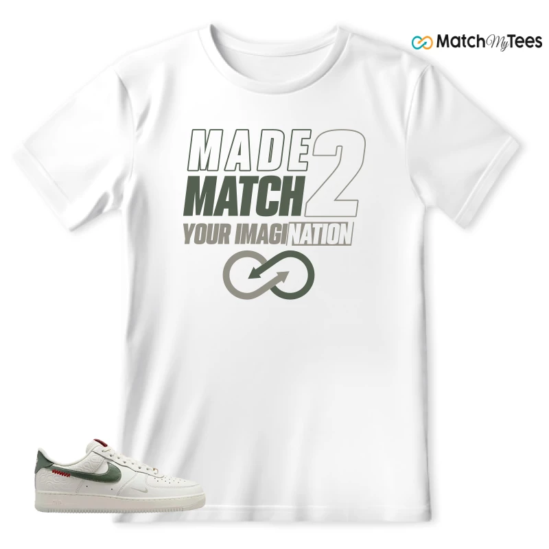 NIKE AIR FORCE 1 LOW YEAR OF THE SNAKE SNEAKER Matching Tees t-shirt