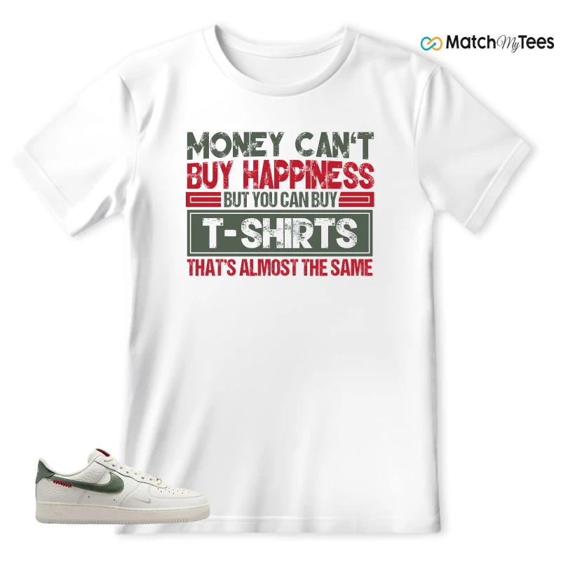 NIKE AIR FORCE 1 LOW YEAR OF THE SNAKE SNEAKER Matching Tees t-shirt