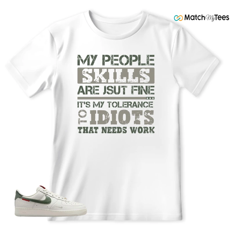 NIKE AIR FORCE 1 LOW YEAR OF THE SNAKE SNEAKER Matching Tees t-shirt
