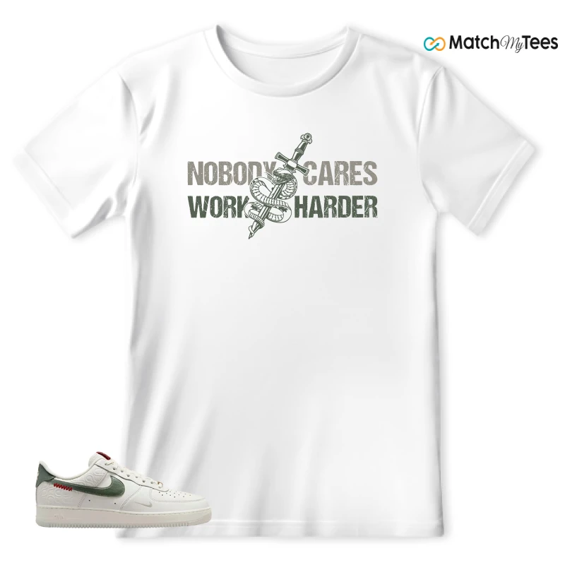 NIKE AIR FORCE 1 LOW YEAR OF THE SNAKE SNEAKER Matching Tees t-shirt
