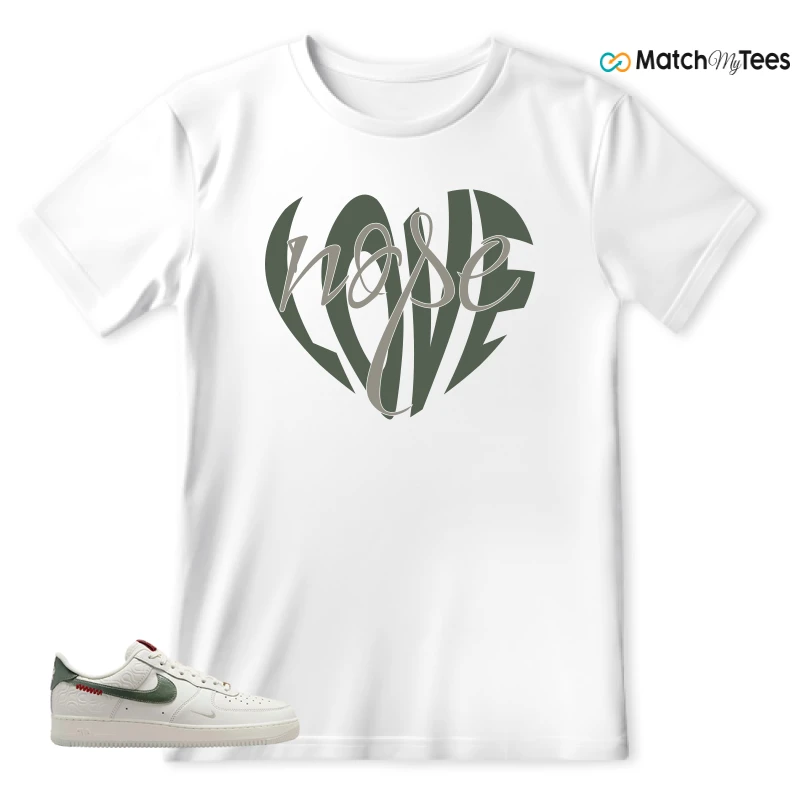 NIKE AIR FORCE 1 LOW YEAR OF THE SNAKE SNEAKER Matching Tees t-shirt