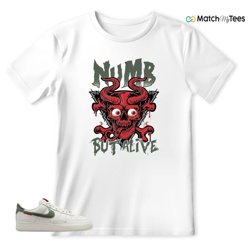 NIKE AIR FORCE 1 LOW YEAR OF THE SNAKE SNEAKER Matching Tees t-shirt