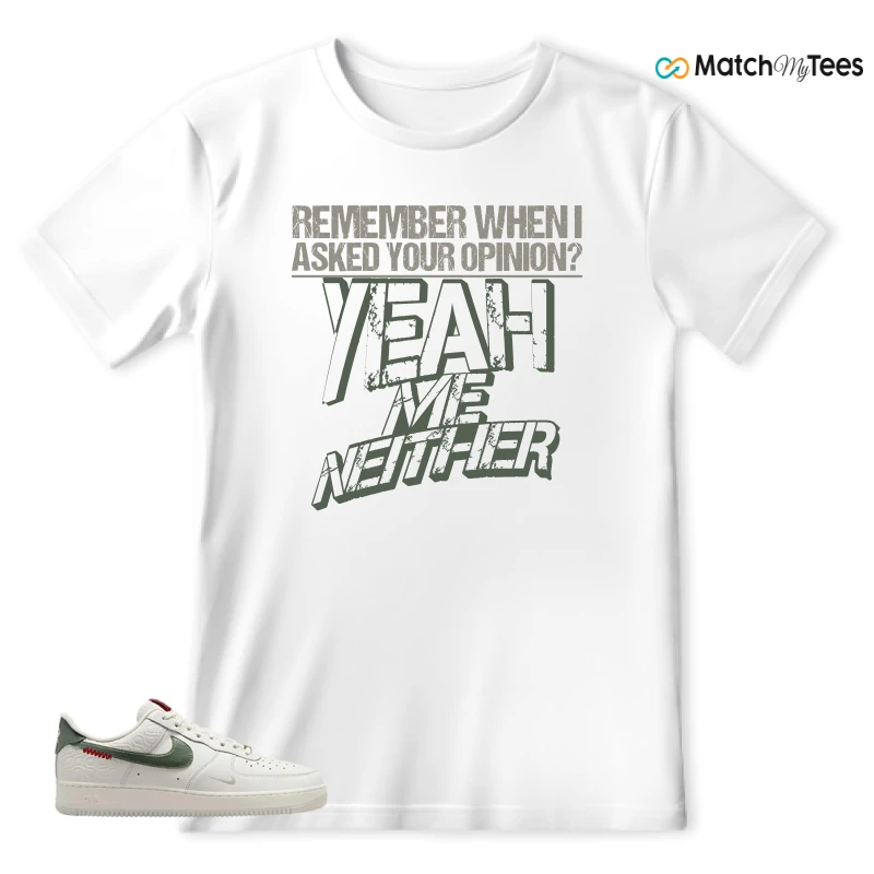 NIKE AIR FORCE 1 LOW YEAR OF THE SNAKE SNEAKER Matching Tees t-shirt