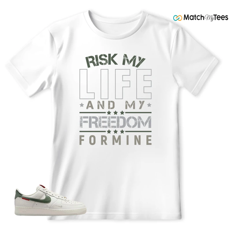 NIKE AIR FORCE 1 LOW YEAR OF THE SNAKE SNEAKER Matching Tees t-shirt