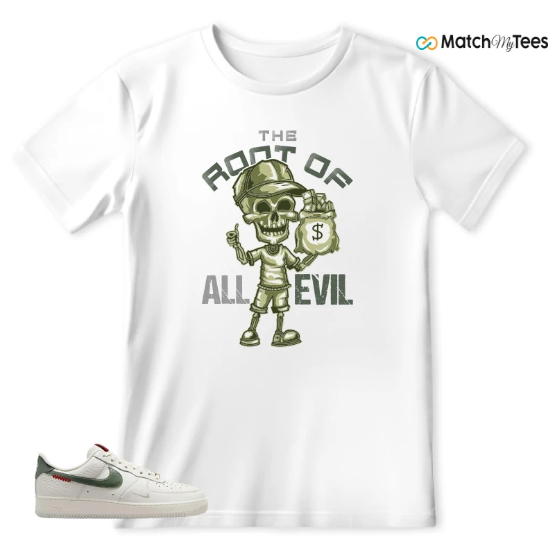 NIKE AIR FORCE 1 LOW YEAR OF THE SNAKE SNEAKER Matching Tees t-shirt