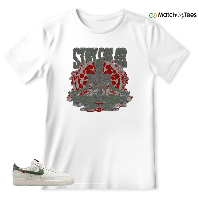 NIKE AIR FORCE 1 LOW YEAR OF THE SNAKE SNEAKER Matching Tees t-shirt