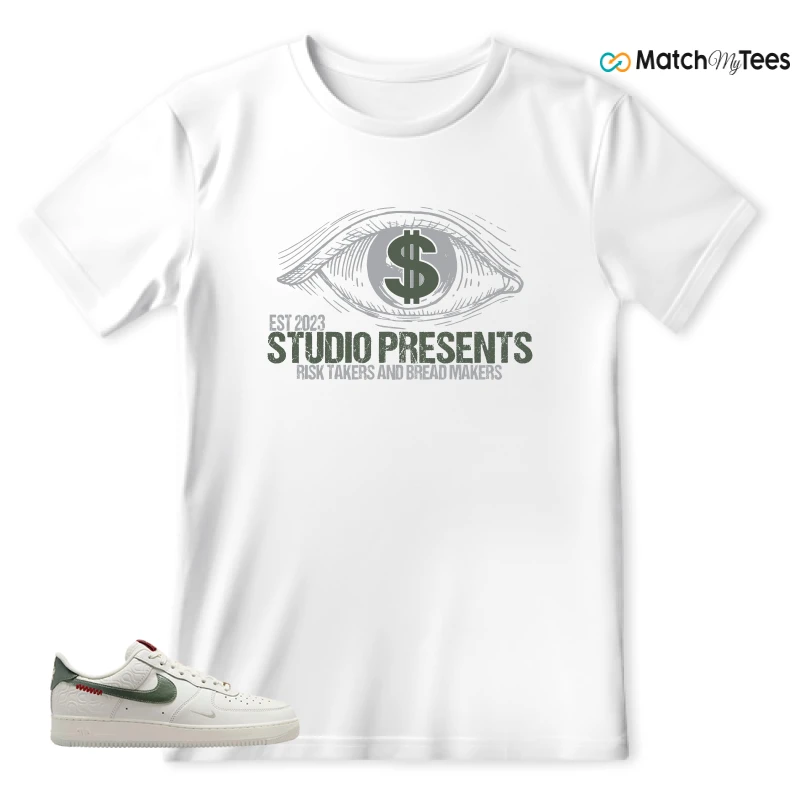 NIKE AIR FORCE 1 LOW YEAR OF THE SNAKE SNEAKER Matching Tees T-shirt for Men