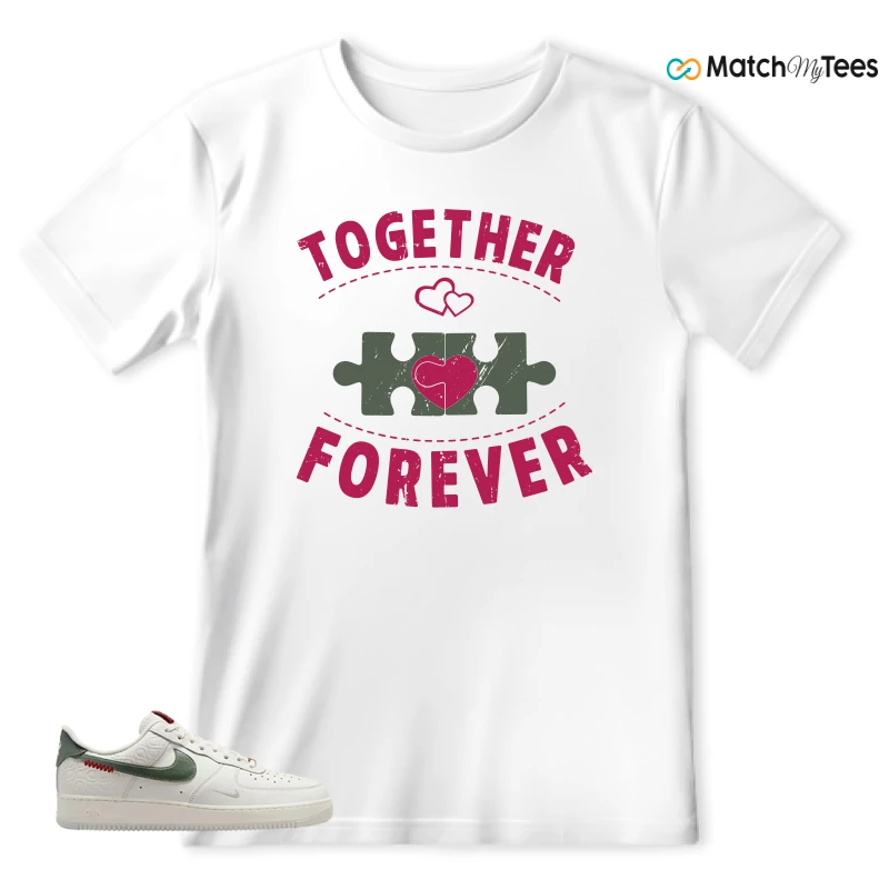 NIKE AIR FORCE 1 LOW YEAR OF THE SNAKE SNEAKER Matching Tees t-shirt