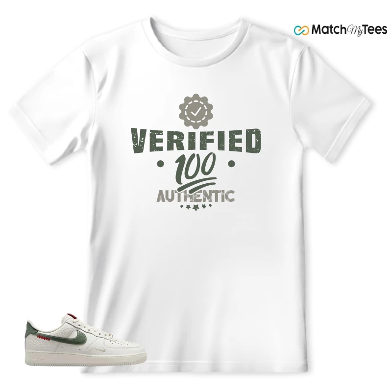 NIKE AIR FORCE 1 LOW YEAR OF THE SNAKE SNEAKER Matching Tees T-shirt for Men