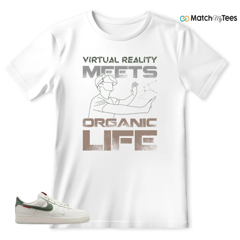 NIKE AIR FORCE 1 LOW YEAR OF THE SNAKE SNEAKER Matching Tees t-shirt