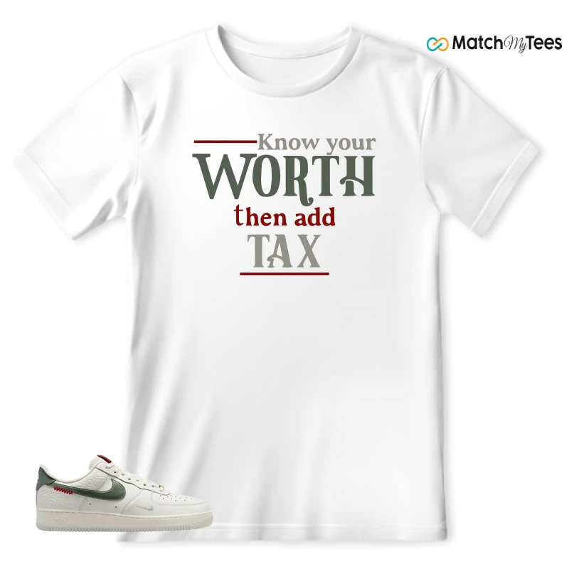 NIKE AIR FORCE 1 LOW YEAR OF THE SNAKE SNEAKER Matching Tees T-shirt for Men