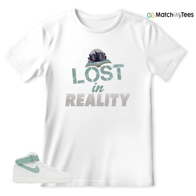 NIKE AIR FORCE 1 MID SEAFOAM GREEN SNEAKER Matching Tees t-shirt