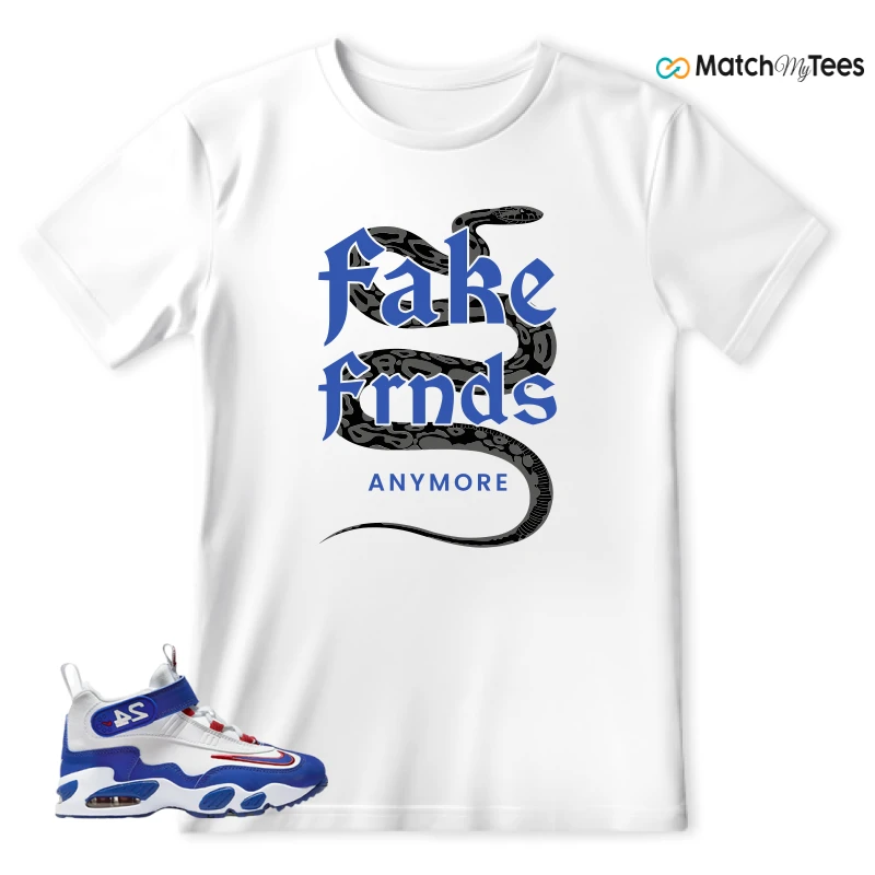 NIKE AIR GRIFFEY MAX 1 GS GYM RED ROYAL SNEAKER Matching Tees t-shirt