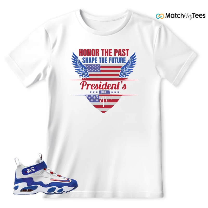 NIKE AIR GRIFFEY MAX 1 GS GYM RED ROYAL SNEAKER Matching Tees t-shirt