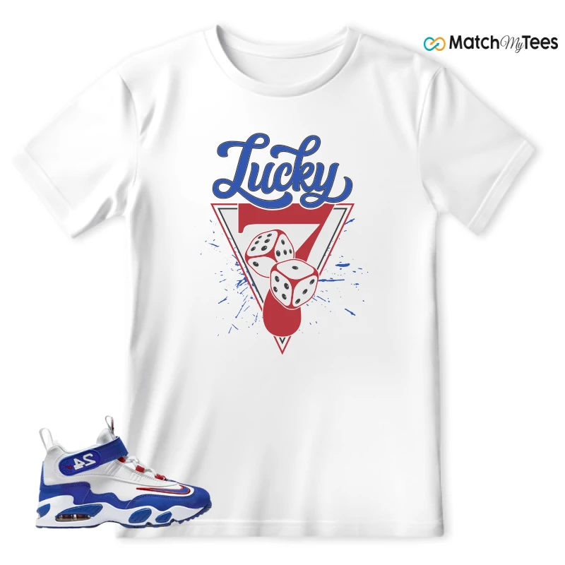 NIKE AIR GRIFFEY MAX 1 GS GYM RED ROYAL SNEAKER Matching Tees t-shirt