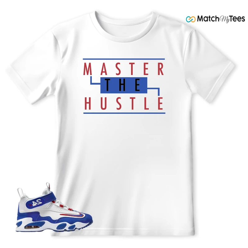 NIKE AIR GRIFFEY MAX 1 GS GYM RED ROYAL SNEAKER Matching Tees t-shirt
