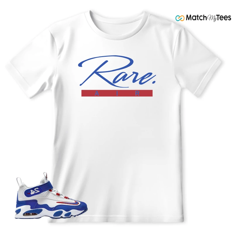 NIKE AIR GRIFFEY MAX 1 GS GYM RED ROYAL SNEAKER Matching Tees t-shirt