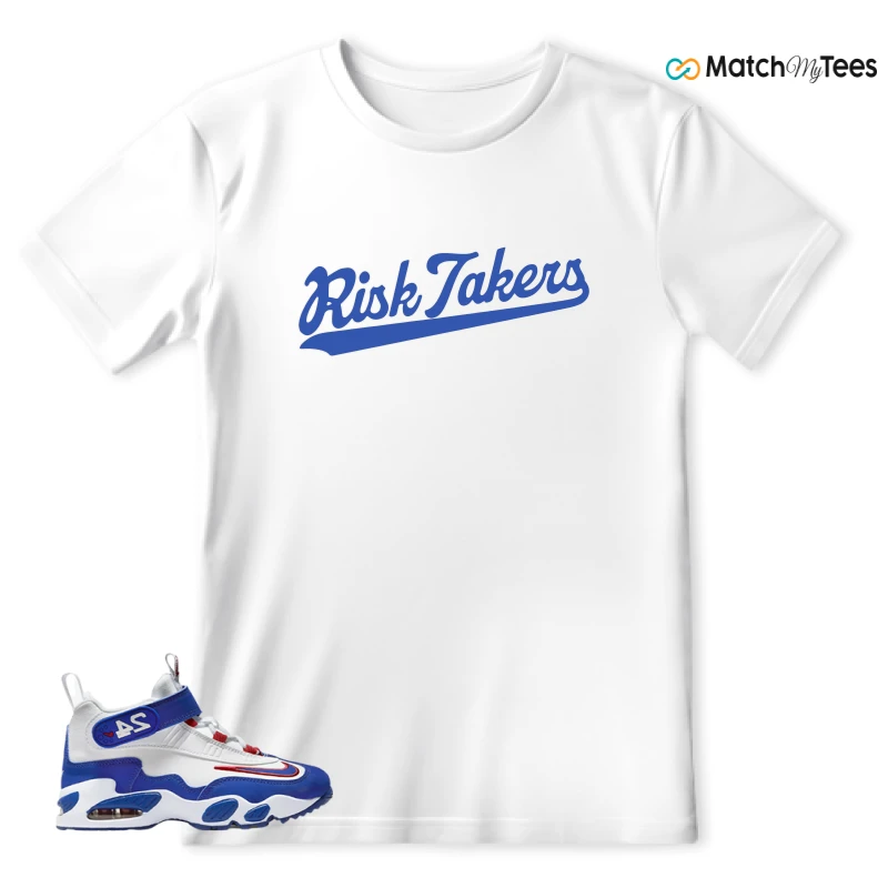 NIKE AIR GRIFFEY MAX 1 GS GYM RED ROYAL SNEAKER Matching Tees t-shirt
