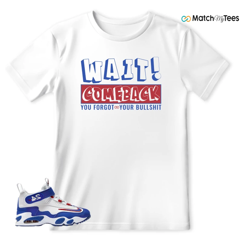 NIKE AIR GRIFFEY MAX 1 GS GYM RED ROYAL SNEAKER Matching Tees t-shirt