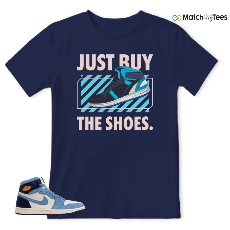 NIKE AIR JORDAN 1 HIGH OG FIRST IN FLIGHT WMNS SNEAKER Matching Tees t-shirt