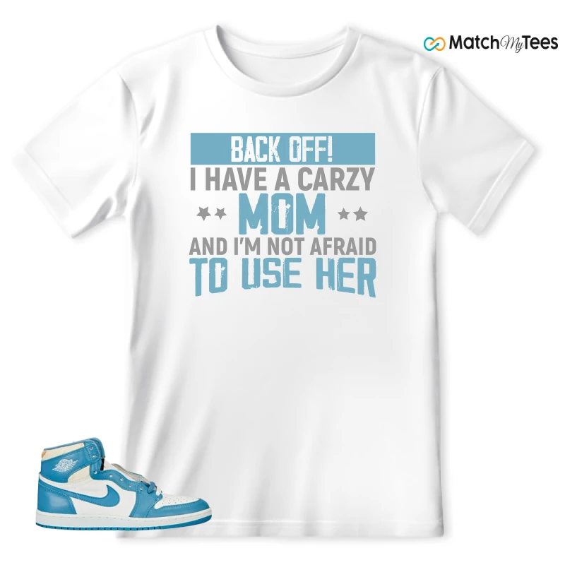 NIKE AIR JORDAN 1 HIGH OG UNC REIMAGINED SNEAKER Matching Tees t-shirt