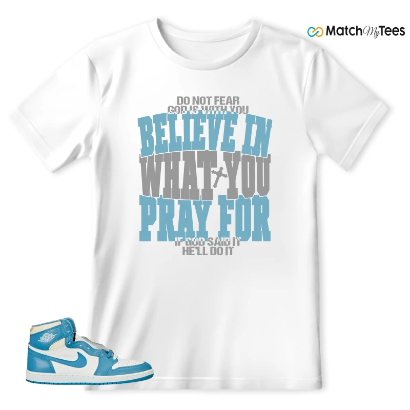 NIKE AIR JORDAN 1 HIGH OG UNC REIMAGINED SNEAKER Matching Tees t-shirt