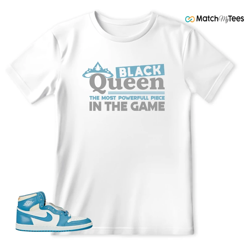 NIKE AIR JORDAN 1 HIGH OG UNC REIMAGINED SNEAKER Matching Tees t-shirt