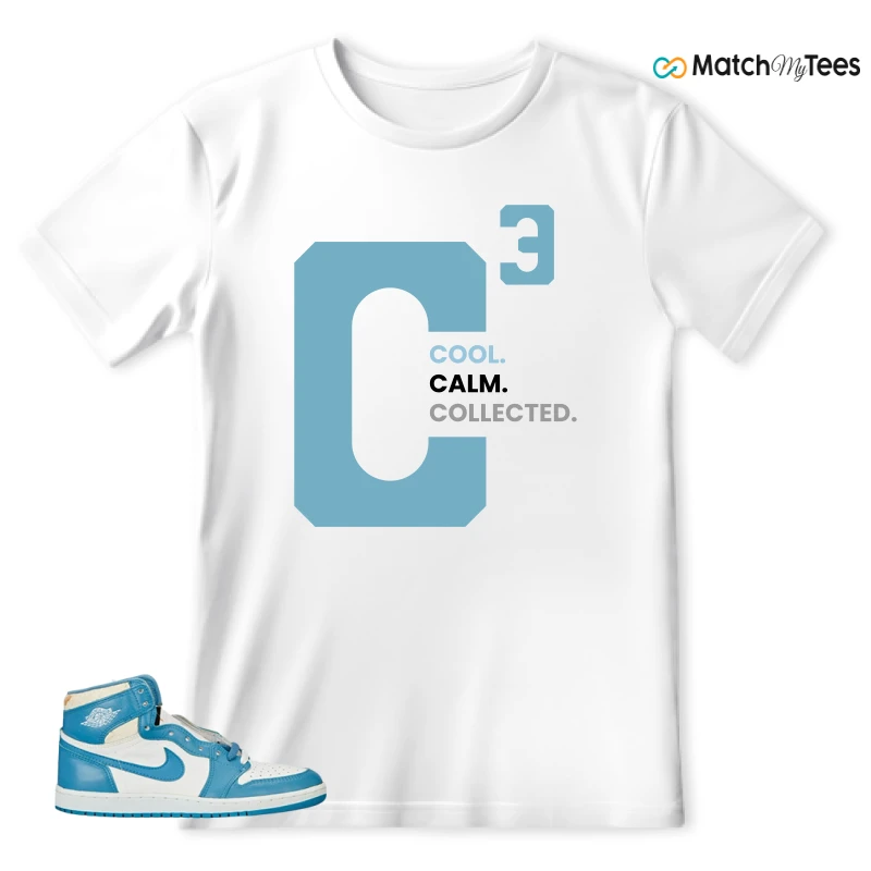 NIKE AIR JORDAN 1 HIGH OG UNC REIMAGINED SNEAKER Matching Tees t-shirt