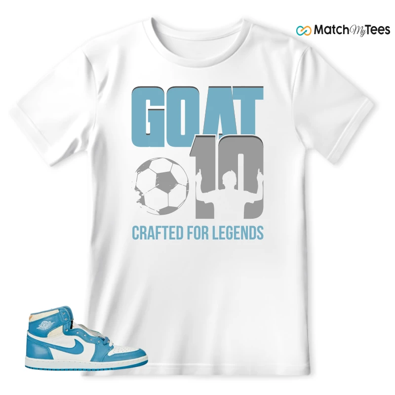 NIKE AIR JORDAN 1 HIGH OG UNC REIMAGINED SNEAKER Matching Tees t-shirt
