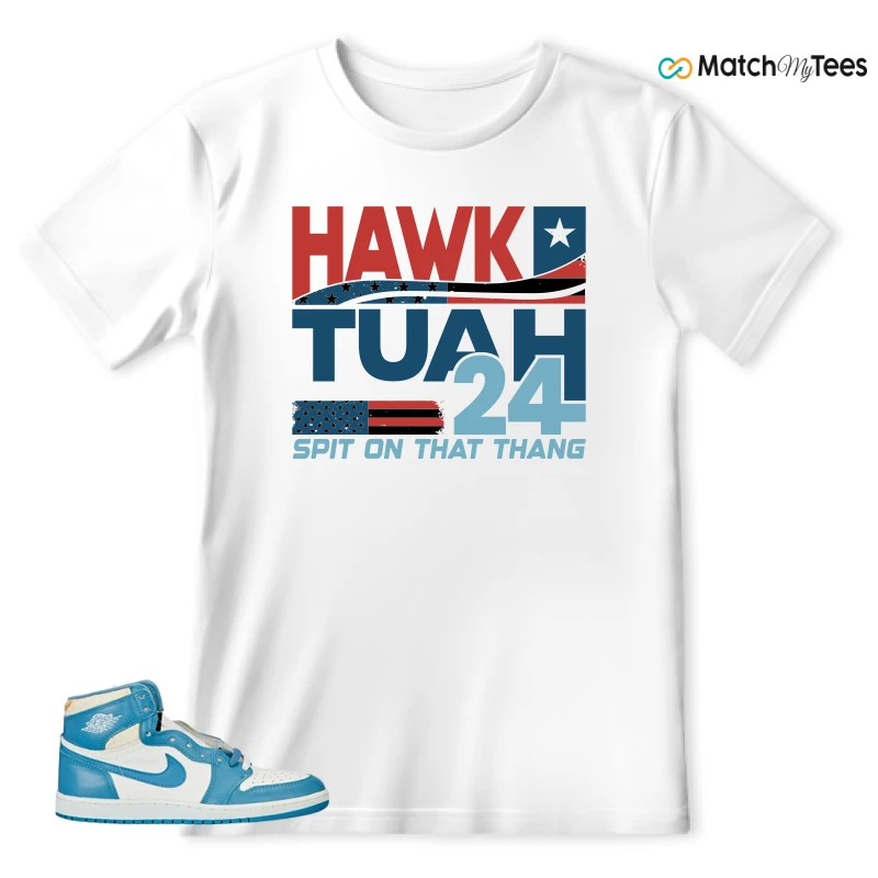 NIKE AIR JORDAN 1 HIGH OG UNC REIMAGINED SNEAKER Matching Tees t-shirt