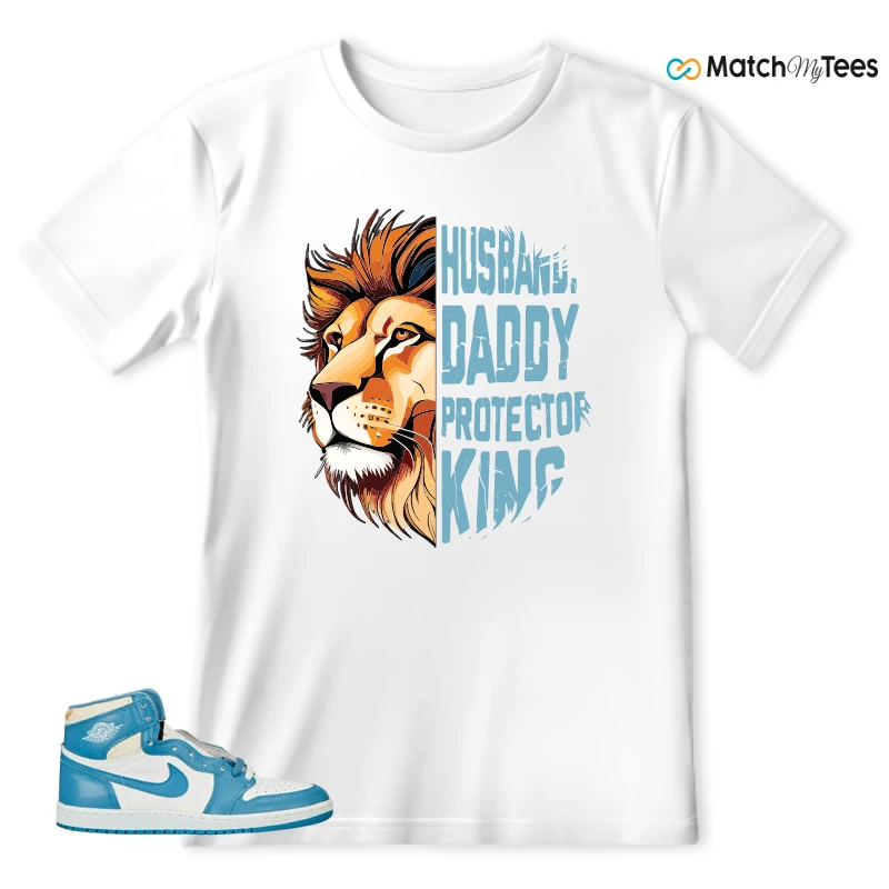 NIKE AIR JORDAN 1 HIGH OG UNC REIMAGINED SNEAKER Matching Tees t-shirt