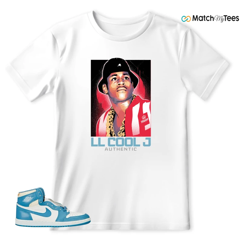 NIKE AIR JORDAN 1 HIGH OG UNC REIMAGINED SNEAKER Matching Tees t-shirt