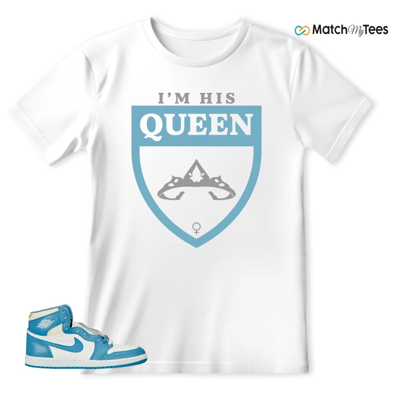 NIKE AIR JORDAN 1 HIGH OG UNC REIMAGINED SNEAKER Matching Tees t-shirt