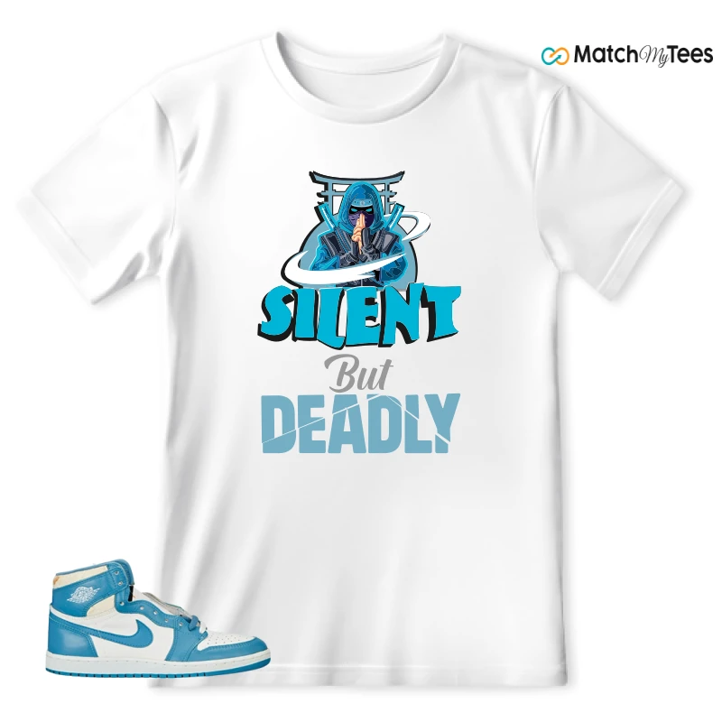 NIKE AIR JORDAN 1 HIGH OG UNC REIMAGINED SNEAKER Matching Tees t-shirt