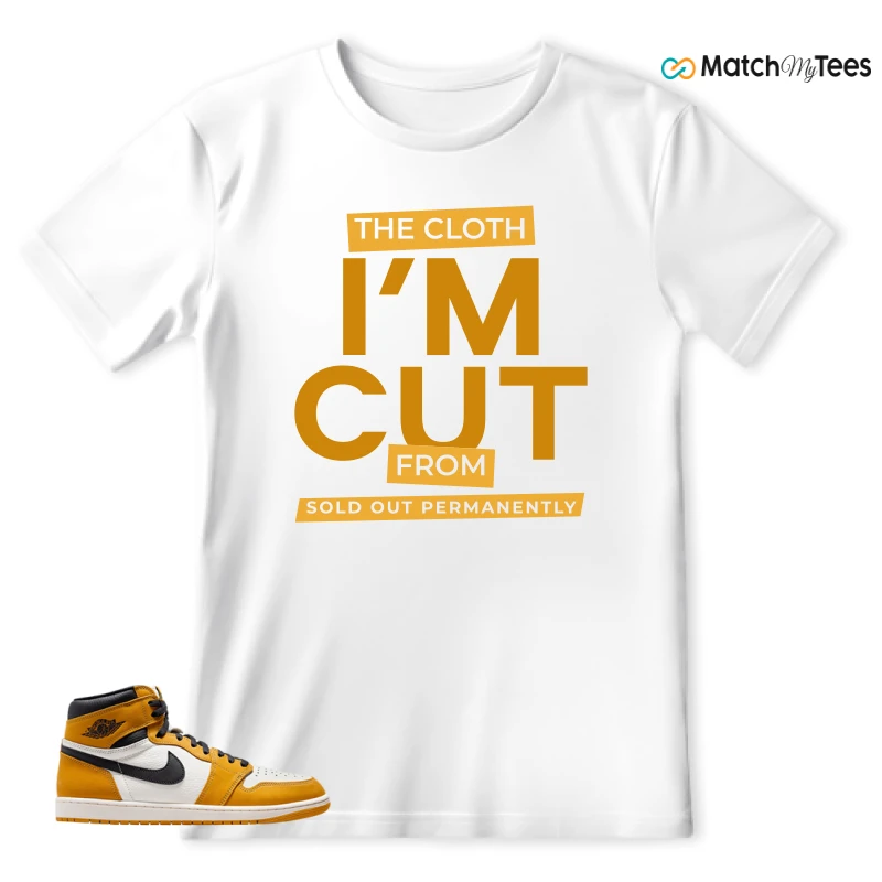 I'm Cut White matching T-shirt T-shirt
