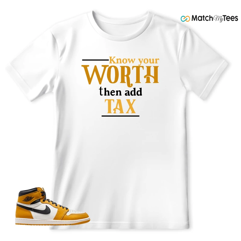 Worth White matching T-shirt T-shirt